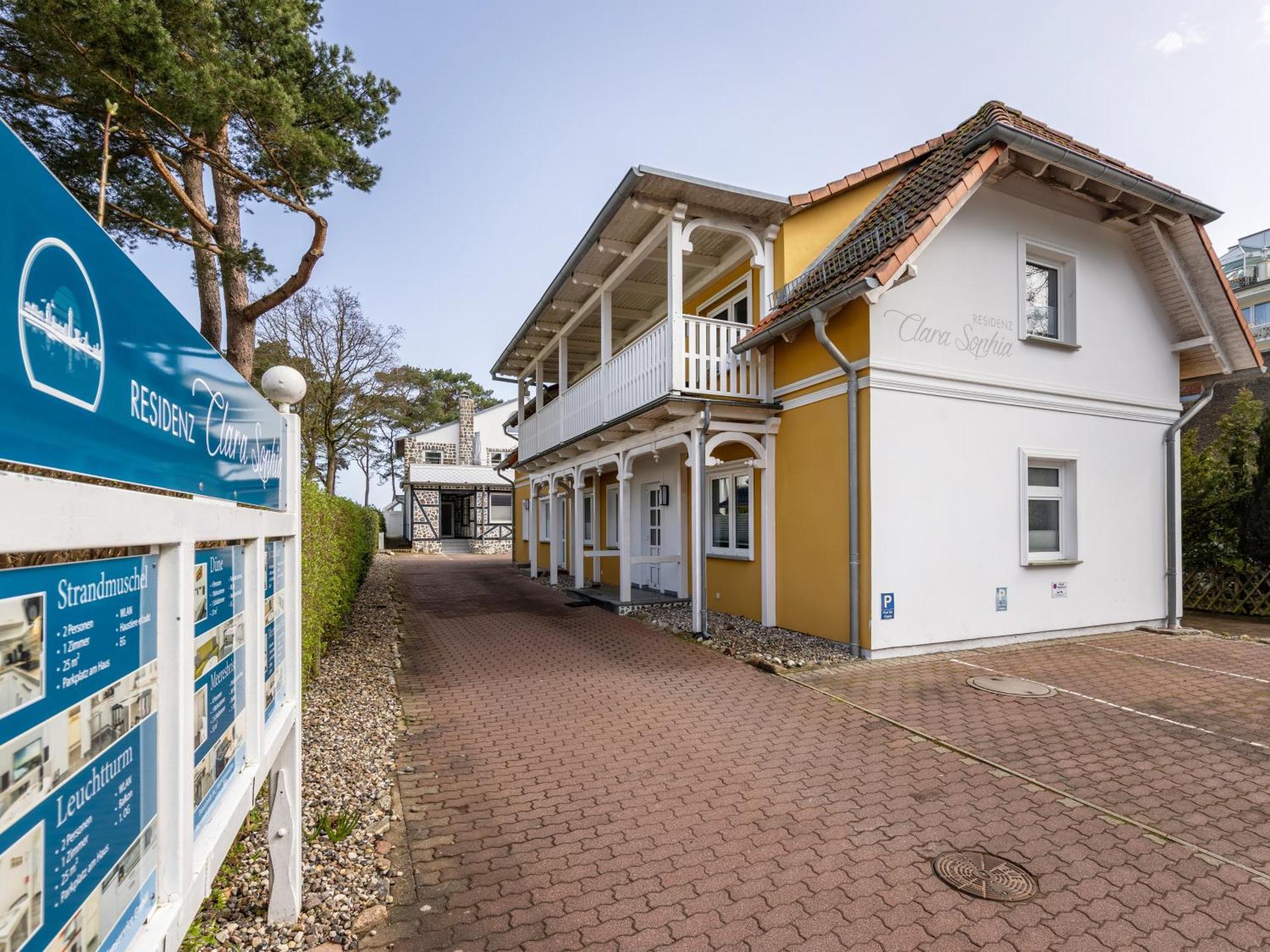 Apartment Strandlaeufer In Der Residenz Clara Sophia *
